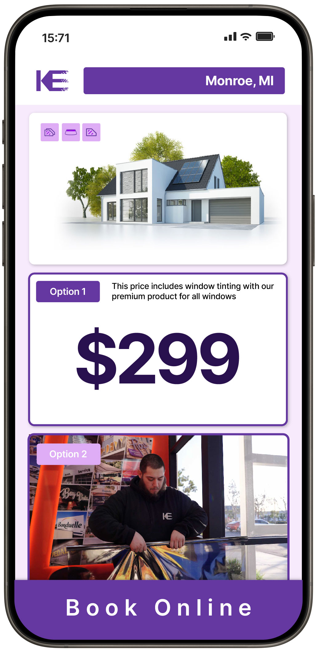 View Competitive Home Window Tinting Prices in Monroe, Michigan