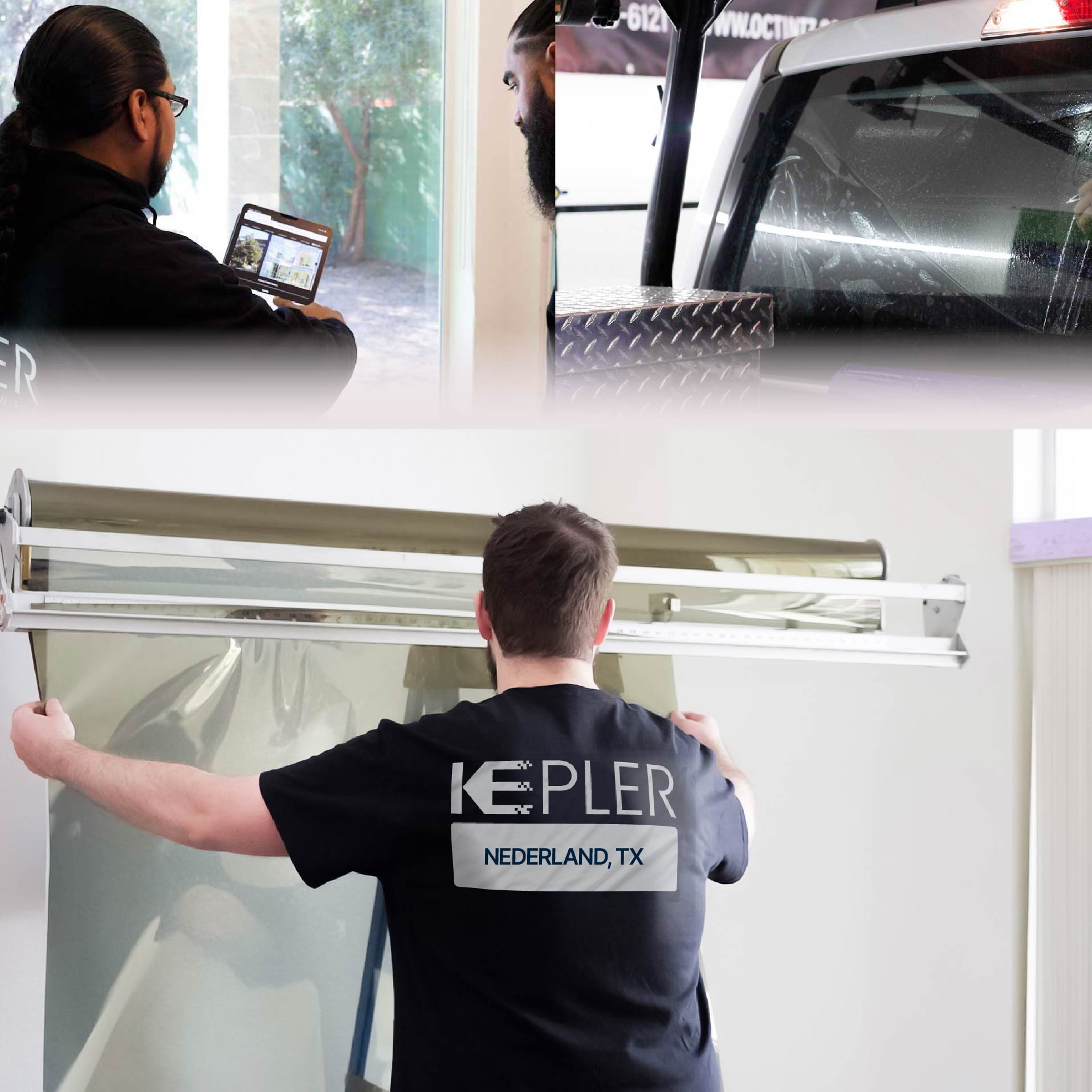 Kepler Specialist Installing Anti-Graffiti Film in Nederland, Texas