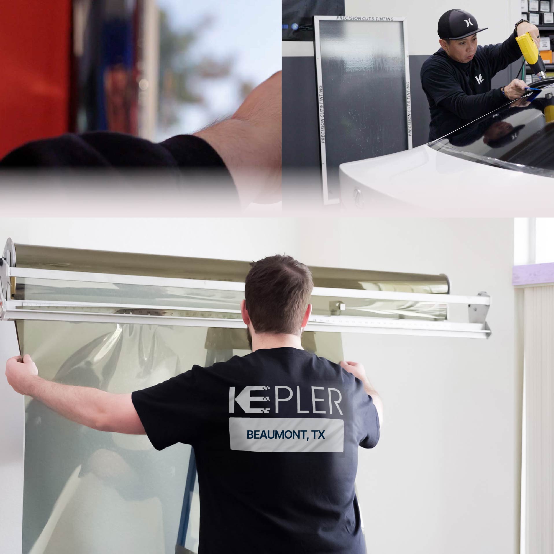 Kepler Specialist Installing Anti-Graffiti Film in Beaumont, Texas