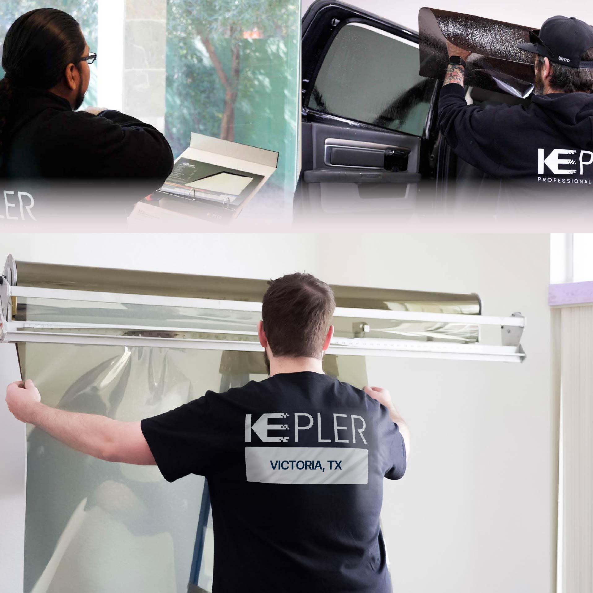 Kepler Specialist Installing Anti-Graffiti Film in Victoria, Texas