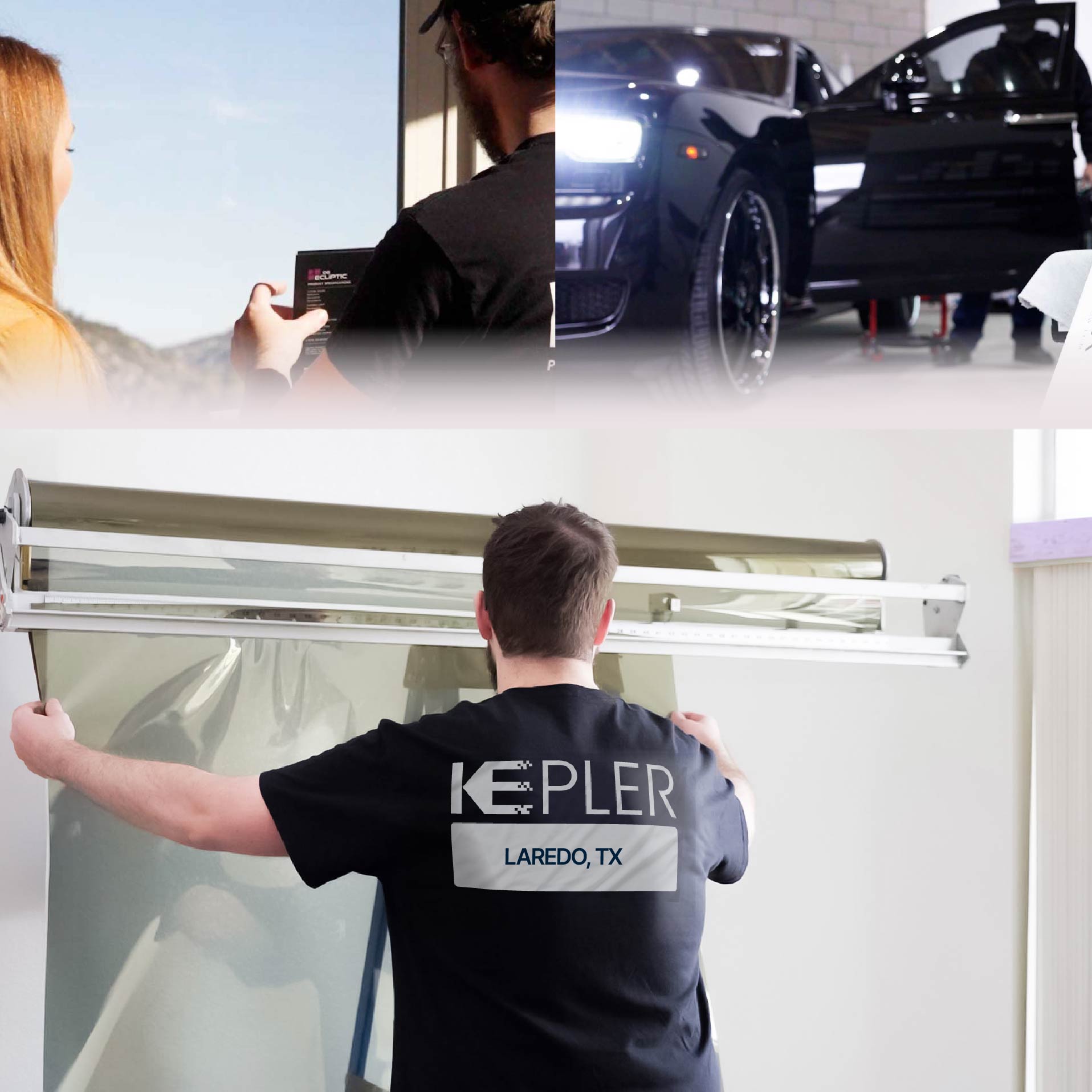 Kepler Specialist Installing Anti-Graffiti Film in Laredo, Texas