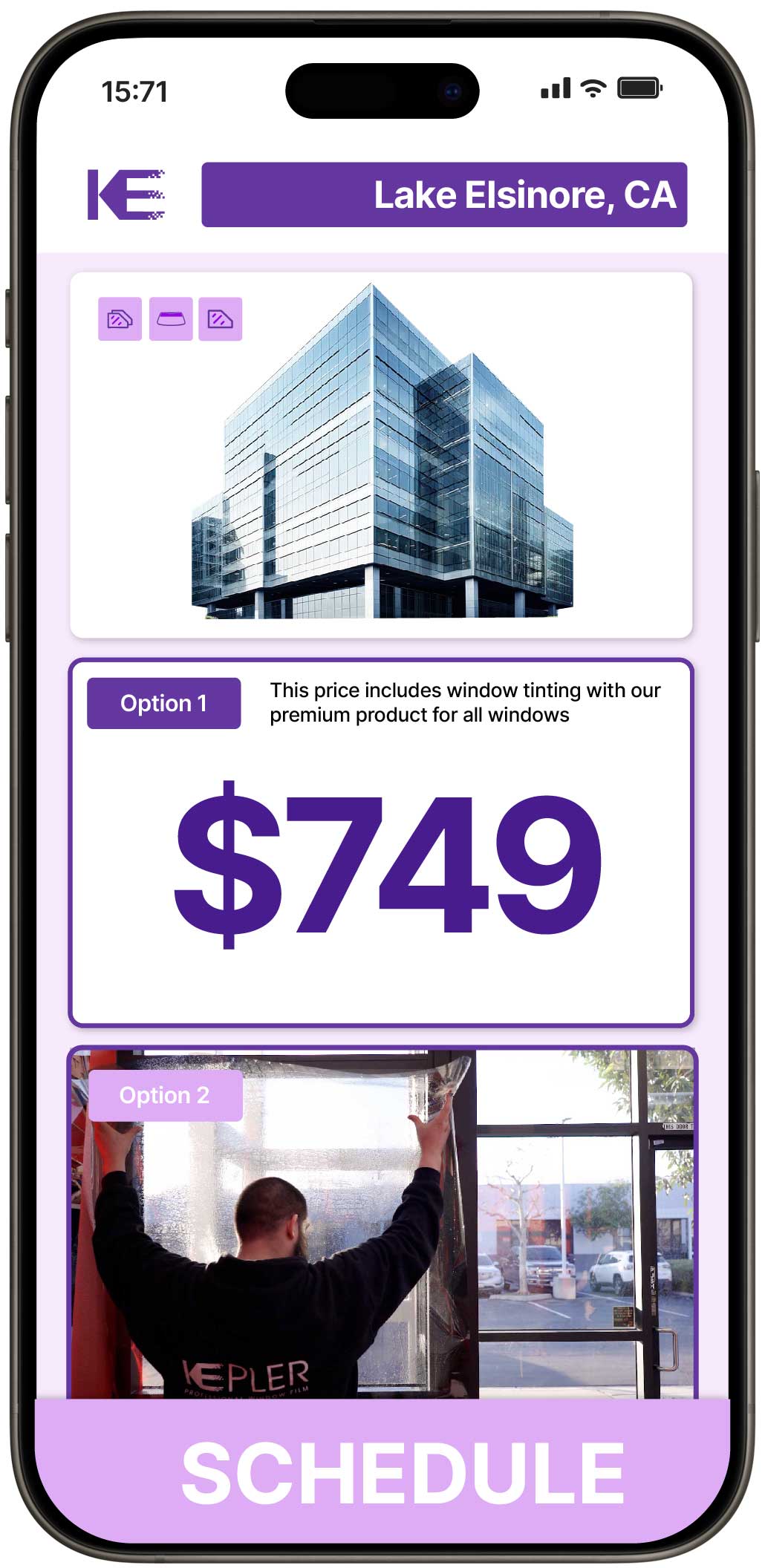 View Affordable Safety and Security Window Film Prices in Lake Elsinore, California