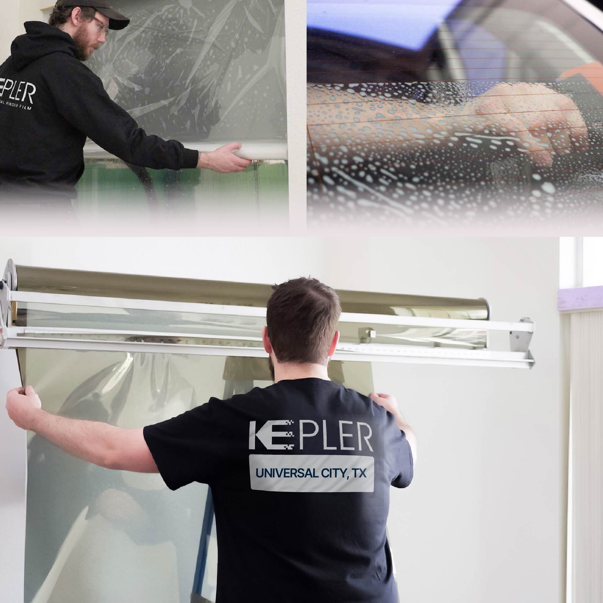 Kepler Specialist Installing Anti-Graffiti Film in Universal City, Texas
