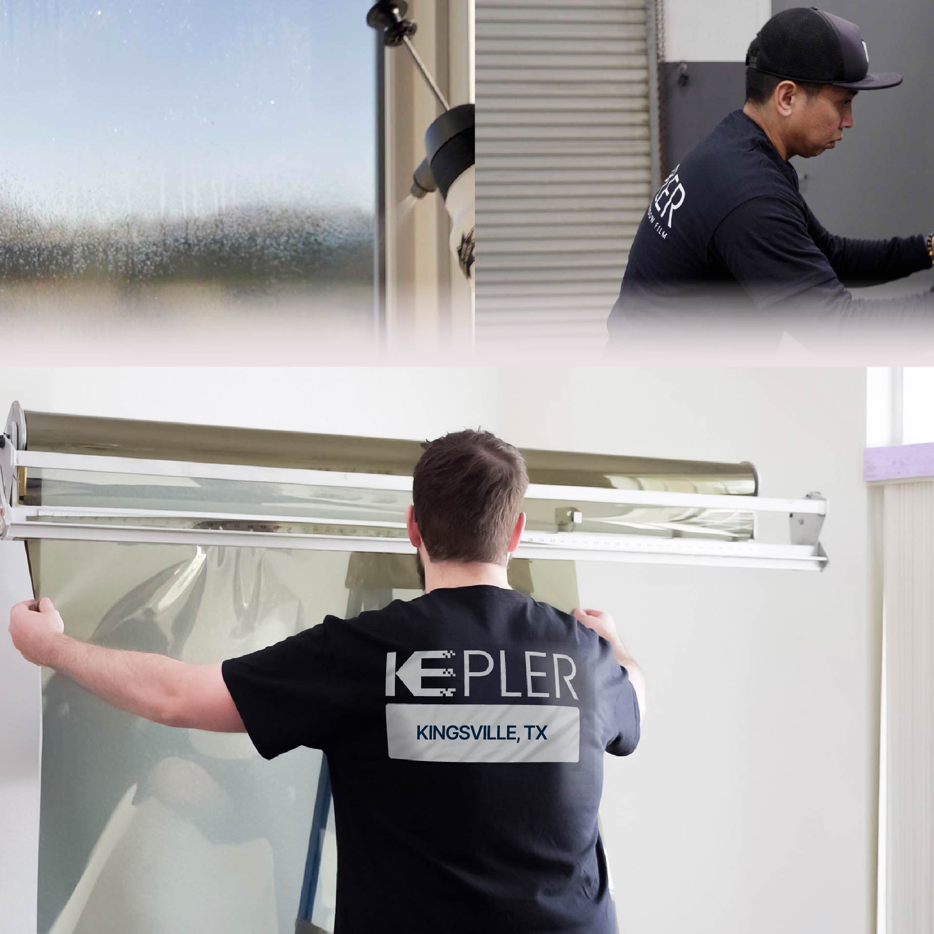 Kepler Specialist Installing Anti-Graffiti Film in Kingsville, Texas