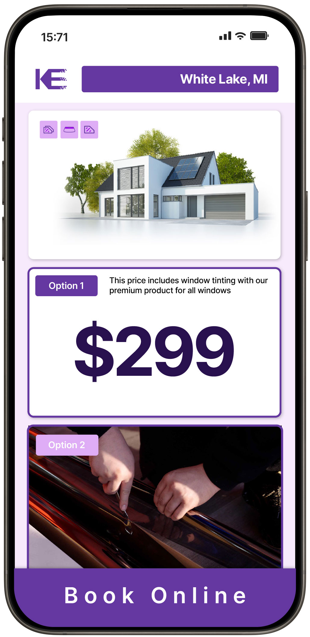 View Affordable Home Window Tinting Rates in White Lake, Michigan