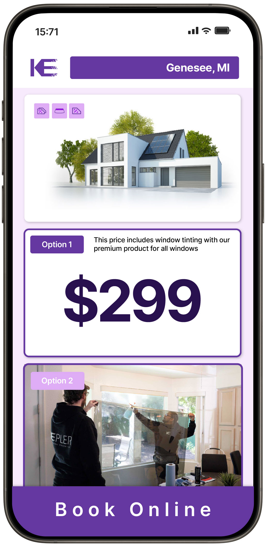 View Affordable Home Window Tinting Rates in Genesee, Michigan