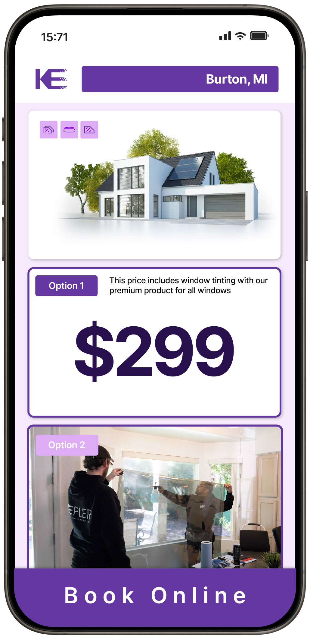 View Affordable Home Window Tinting Costs in Burton, Michigan