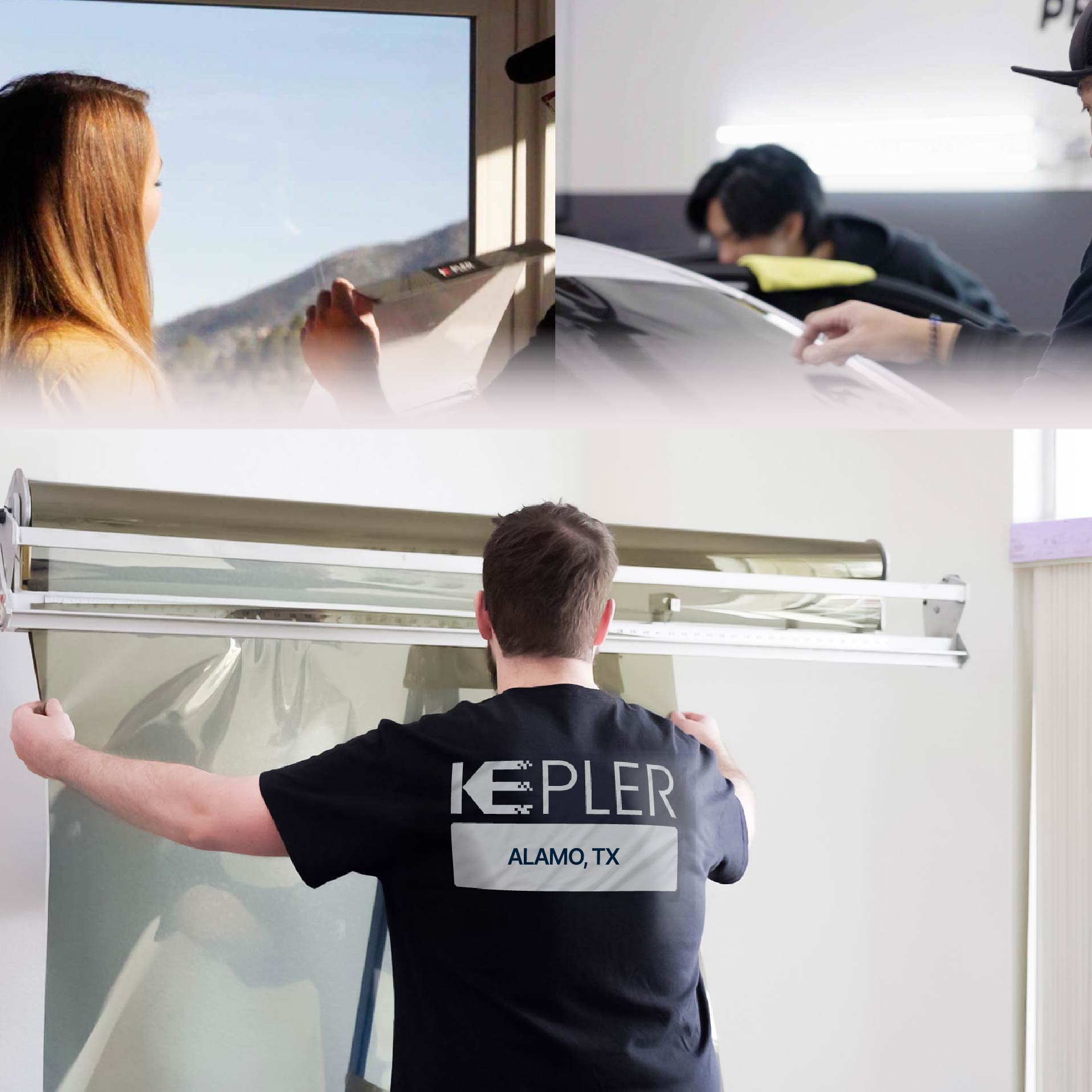 Kepler Specialist Installing Anti-Graffiti Film in Alamo, Texas