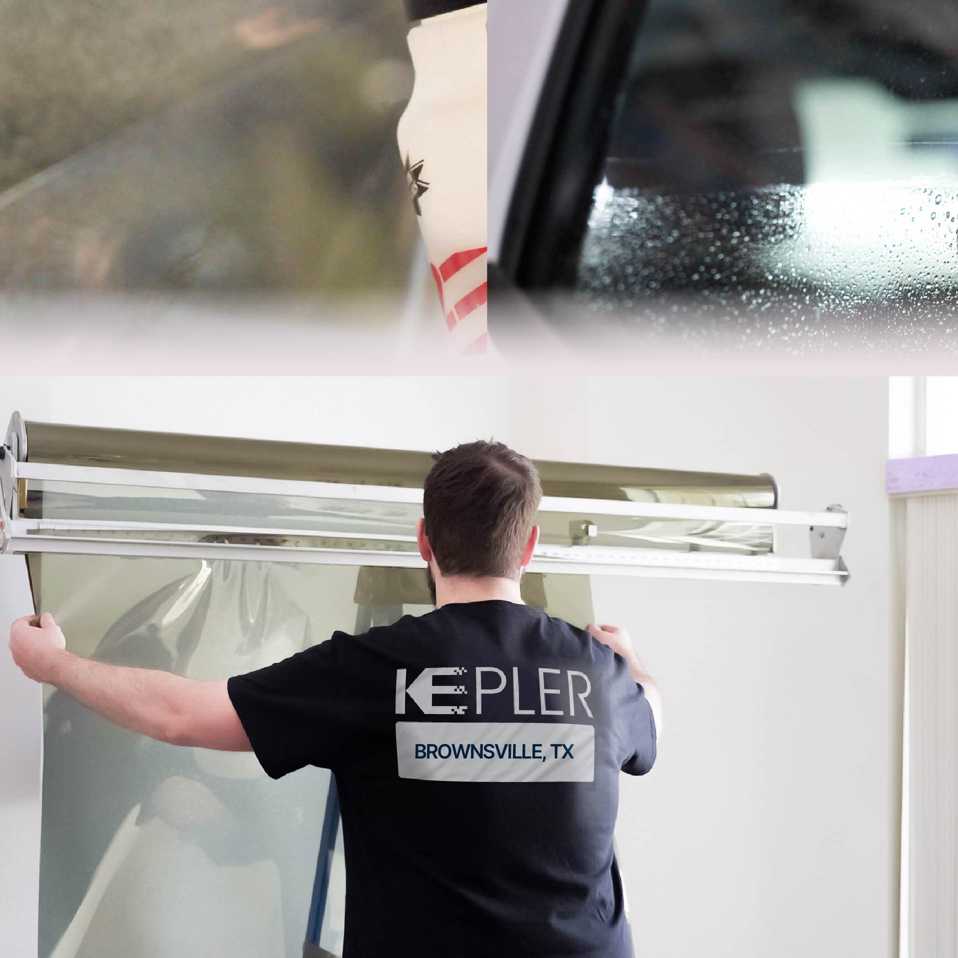 Kepler Specialist Installing Anti-Graffiti Film in Brownsville, Texas