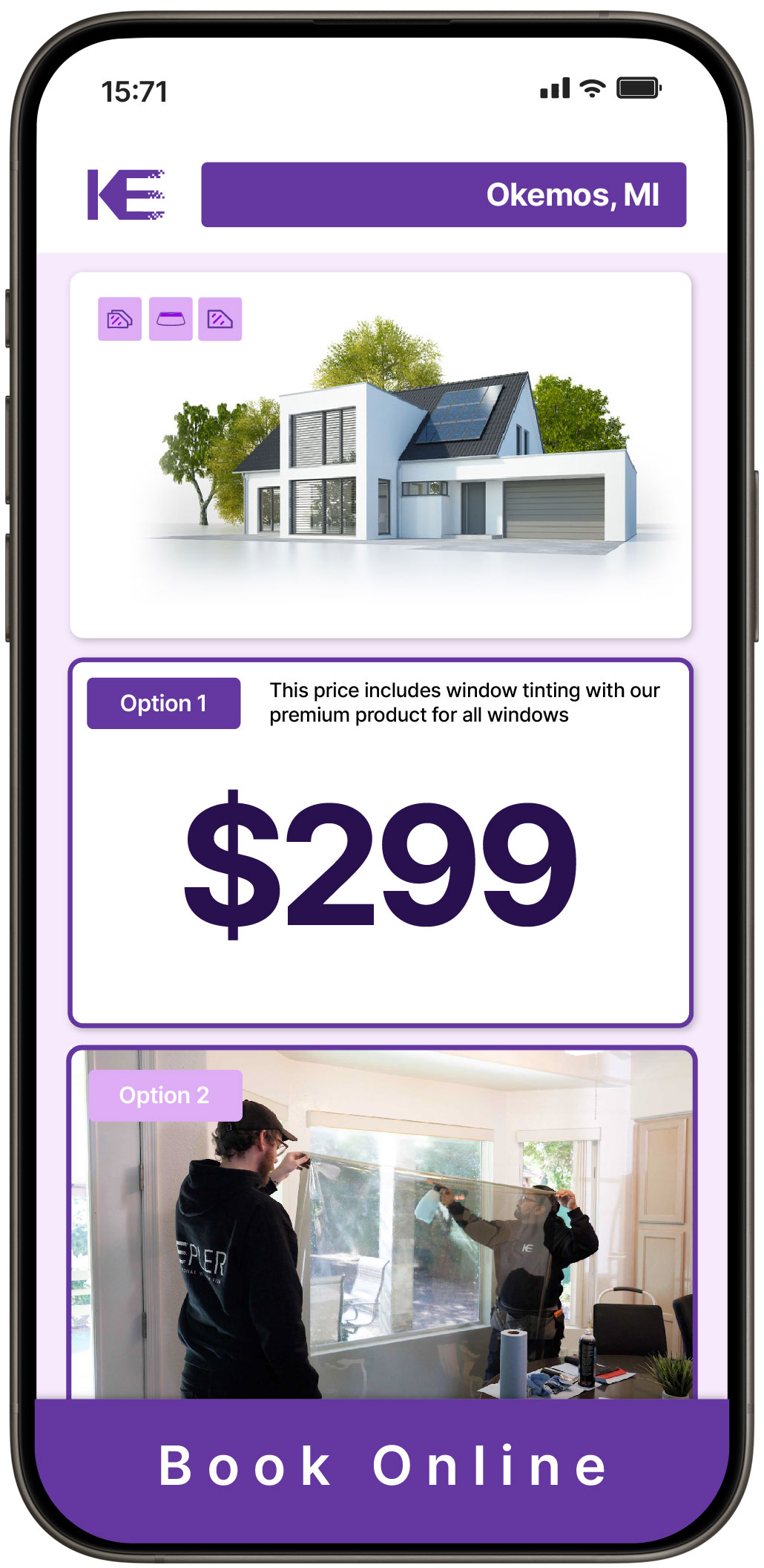 View Reasonable Home Window Tinting Prices in Okemos, Michigan