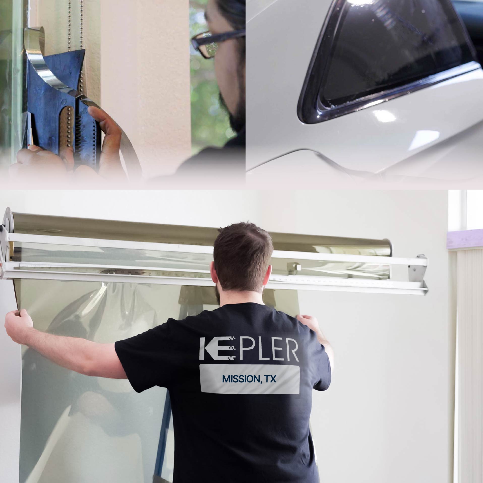 Kepler Specialist Installing Anti-Graffiti Film in Mission, Texas