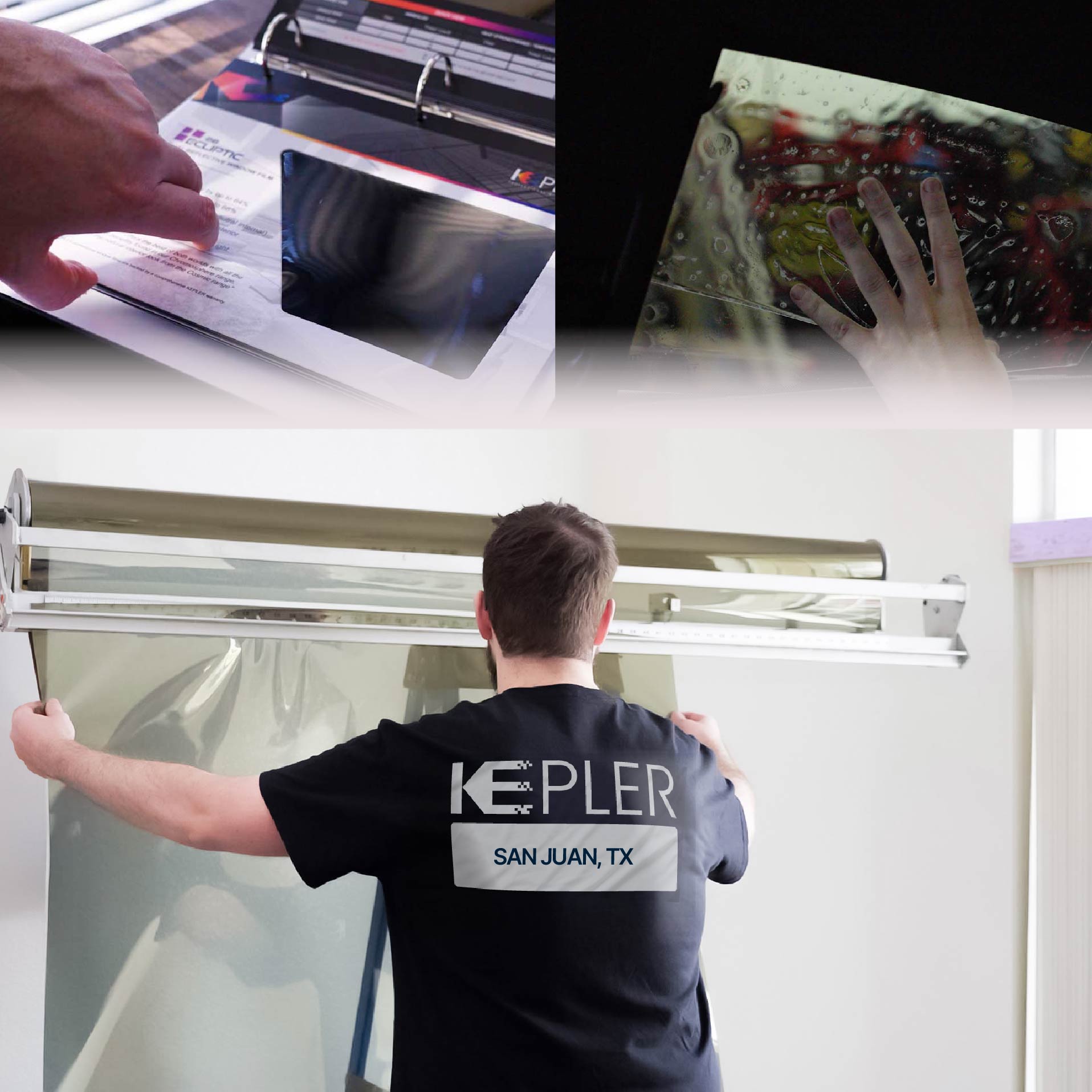 Kepler Specialist Installing Anti-Graffiti Film in San Juan, Texas