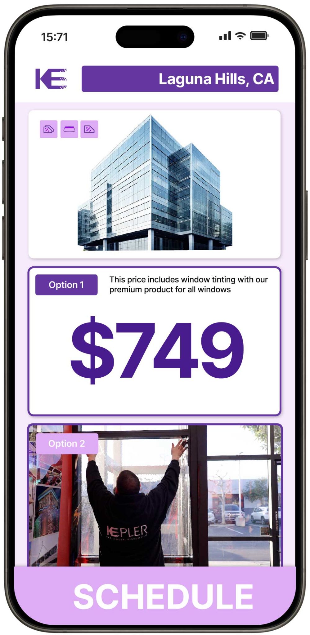 View Affordable Safety and Security Window Film Prices in Laguna Hills, California