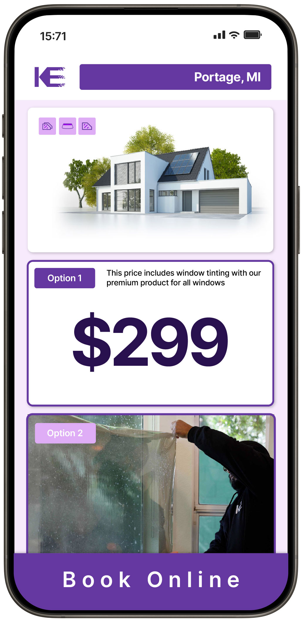 View Reasonable Home Window Tinting Prices in Portage, Michigan