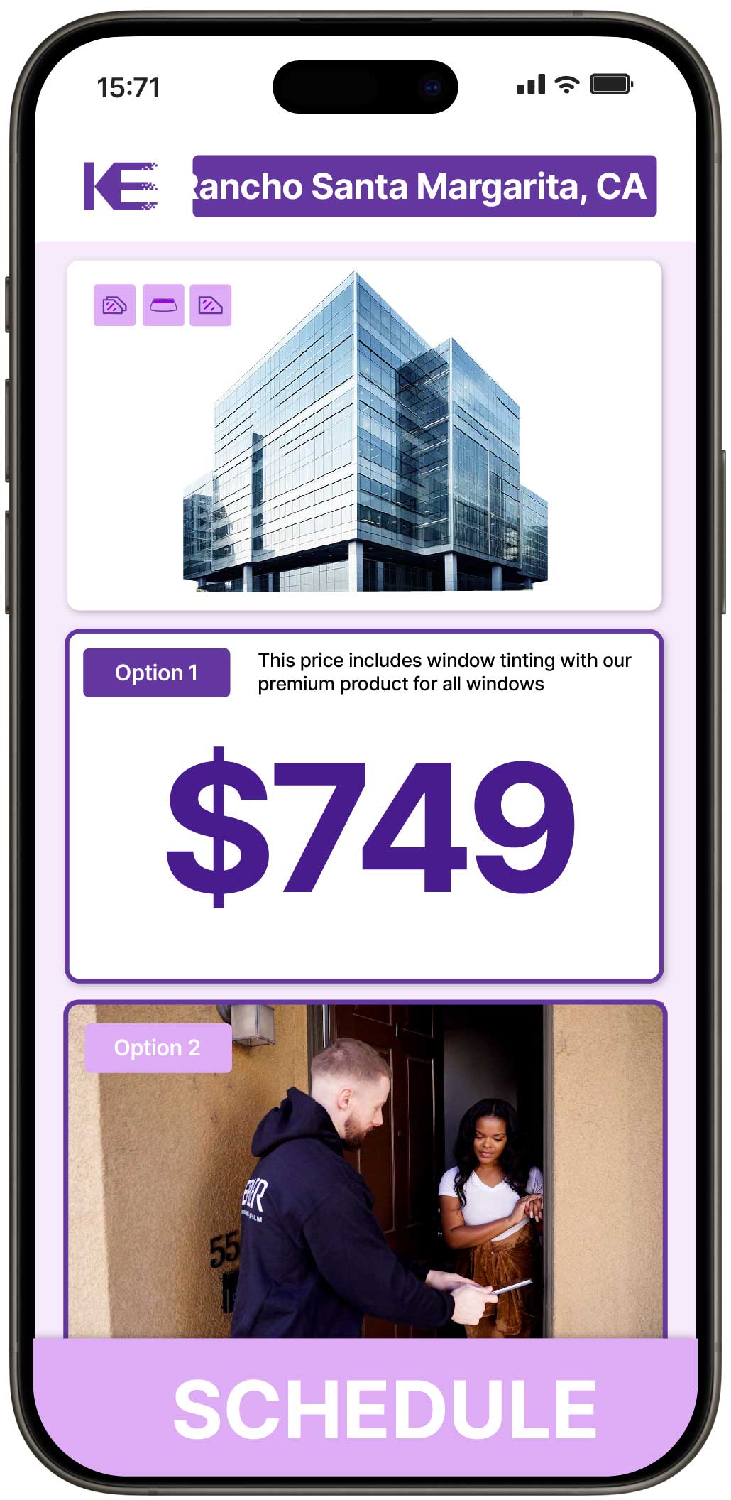 View Reasonable Safety and Security Window Film Prices in Rancho Santa Margarita, California