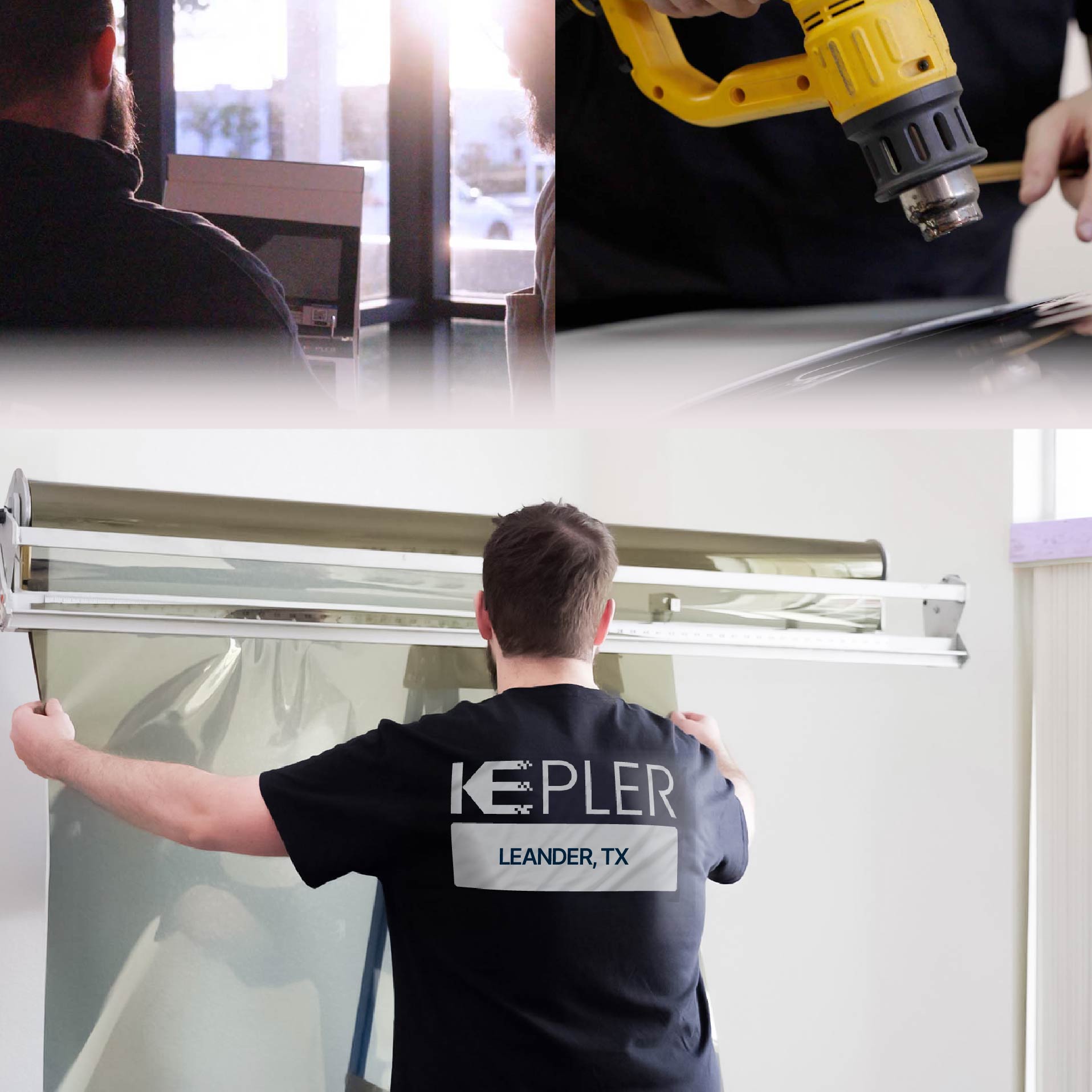 Kepler Specialist Installing Anti-Graffiti Film in Leander, Texas