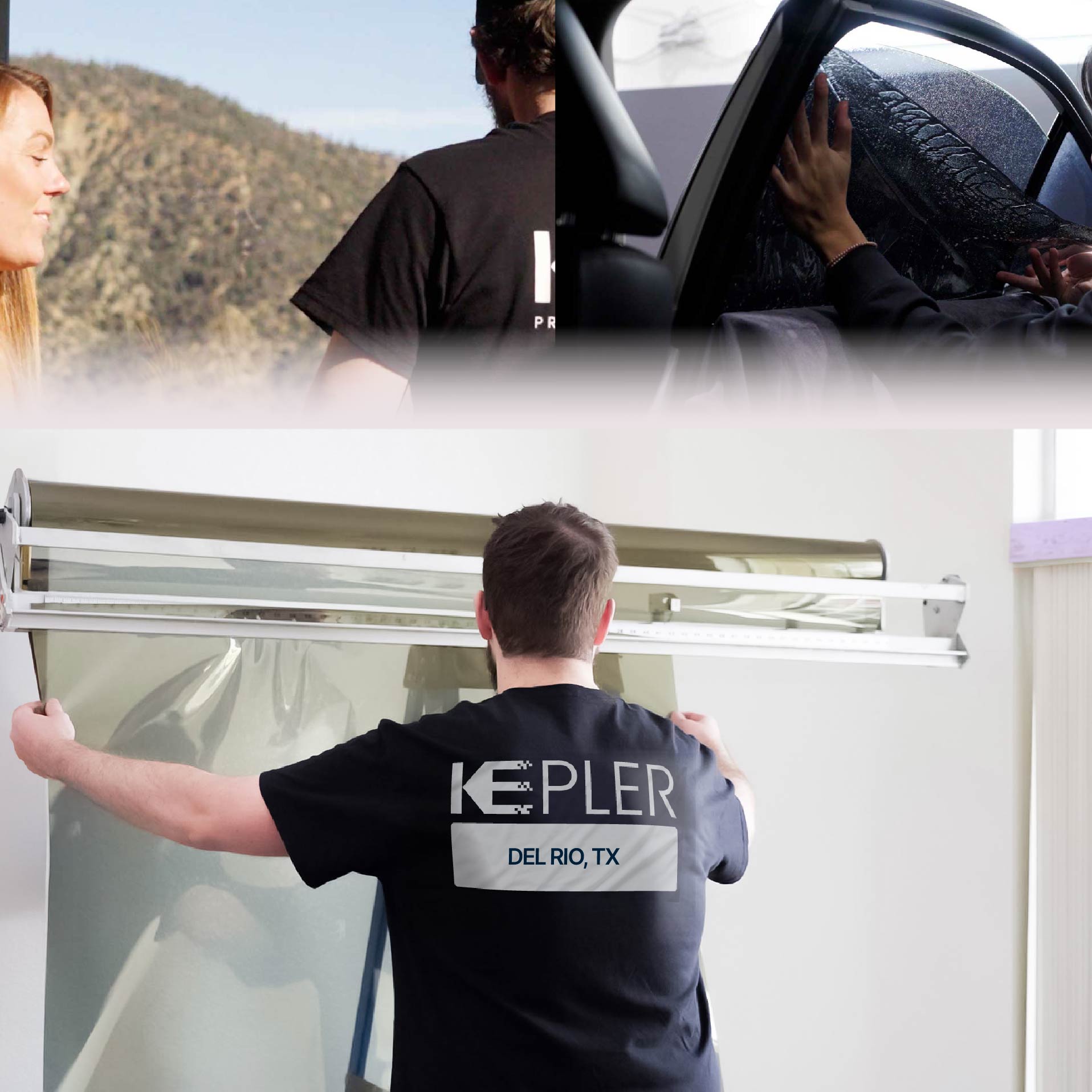 Kepler Specialist Installing Anti-Graffiti Film in Del Rio, Texas