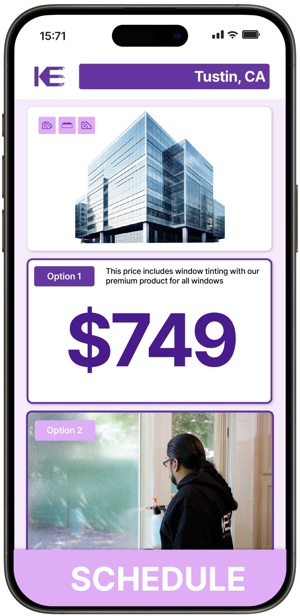 View Reasonable Safety and Security Window Film Prices in Tustin, California