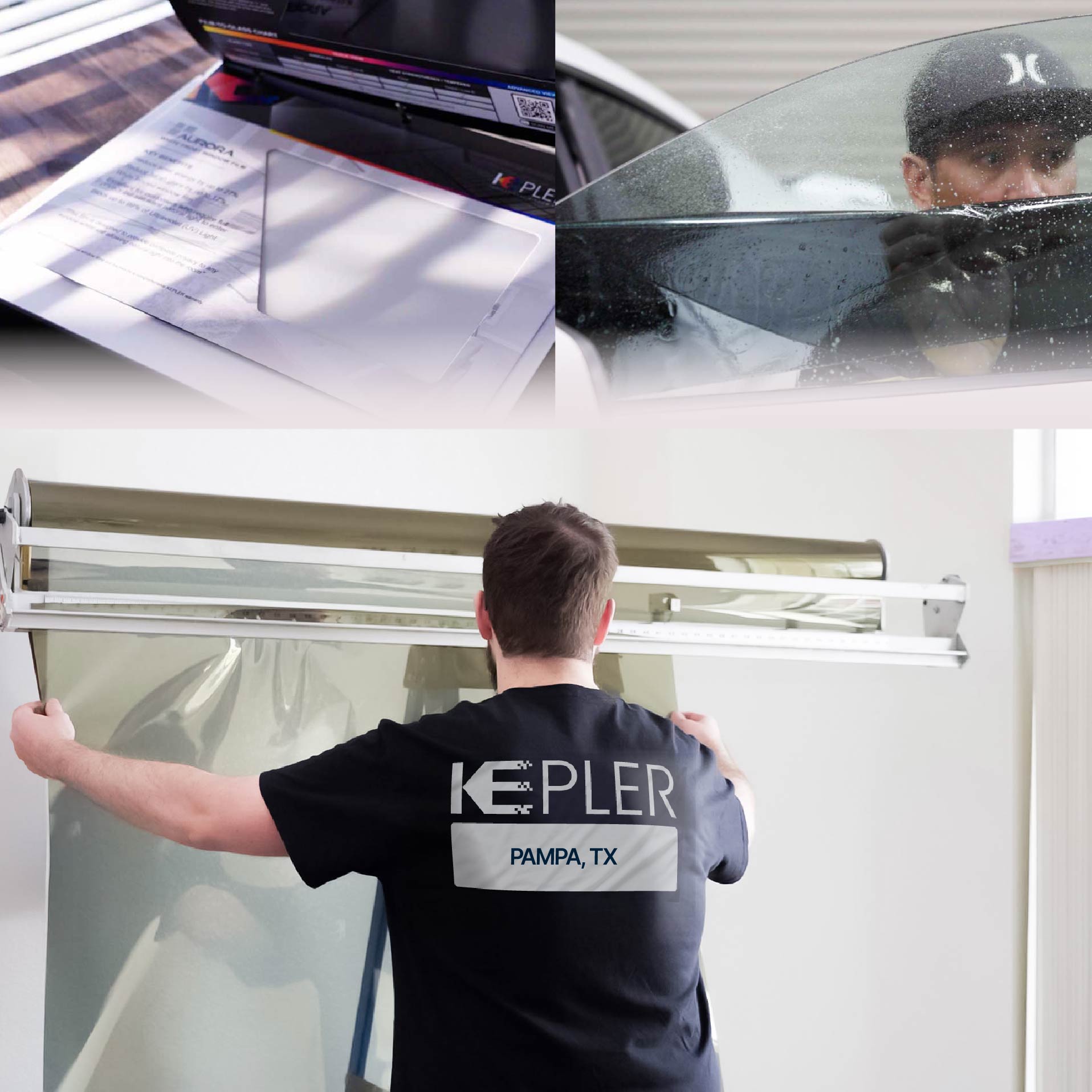 Kepler Specialist Installing Anti-Graffiti Film in Pampa, Texas