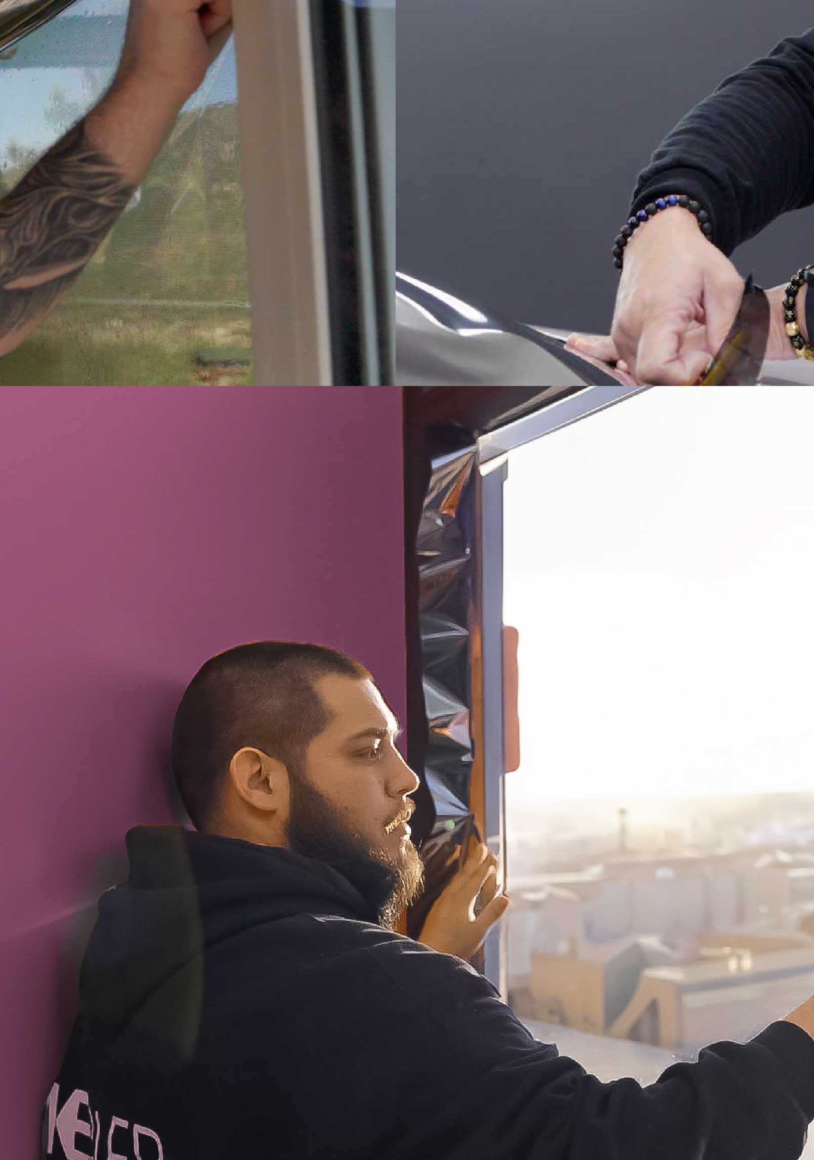 Kepler Specialist Installing Security Window Film in Brea California
