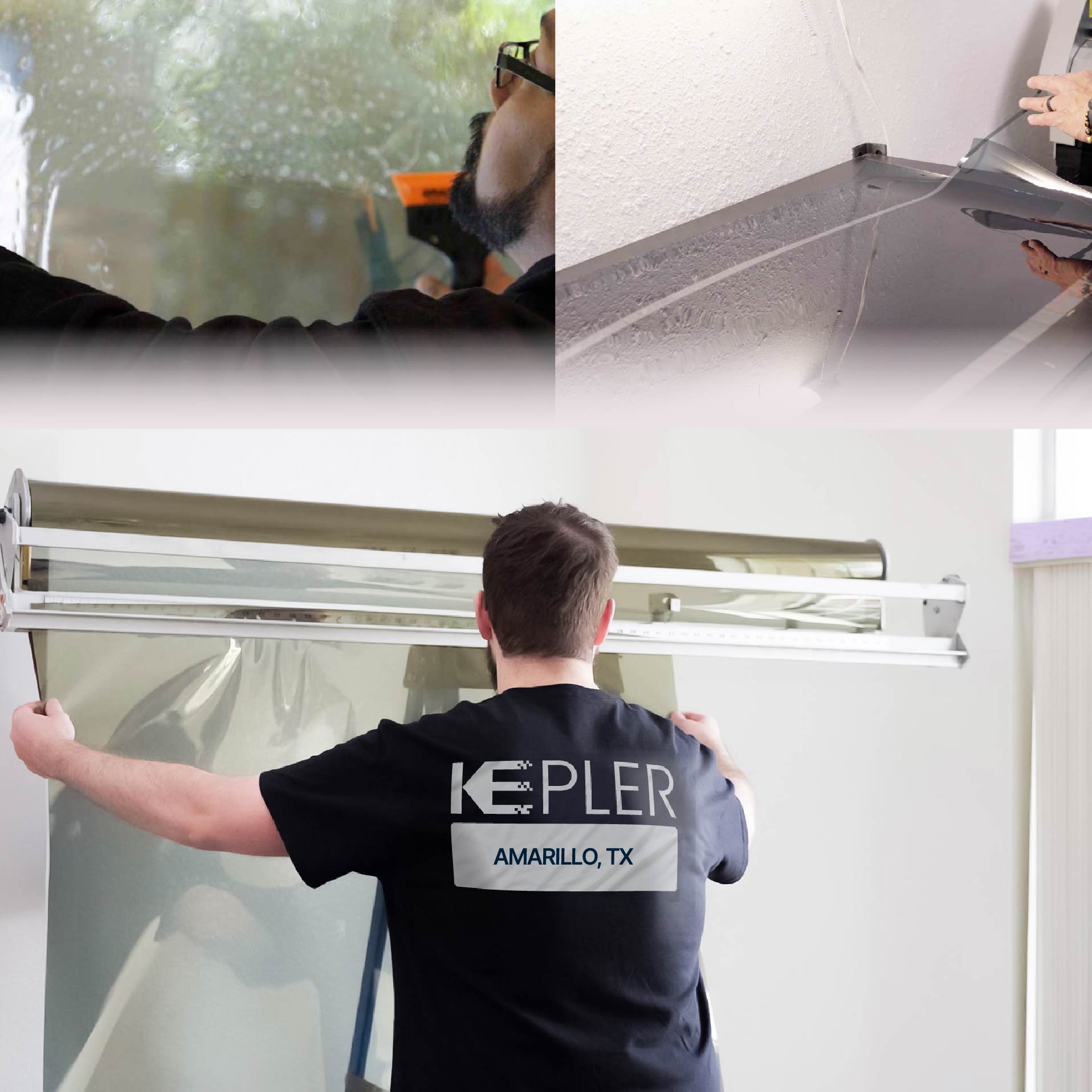 Kepler Specialist Installing Anti-Graffiti Film in Amarillo, Texas