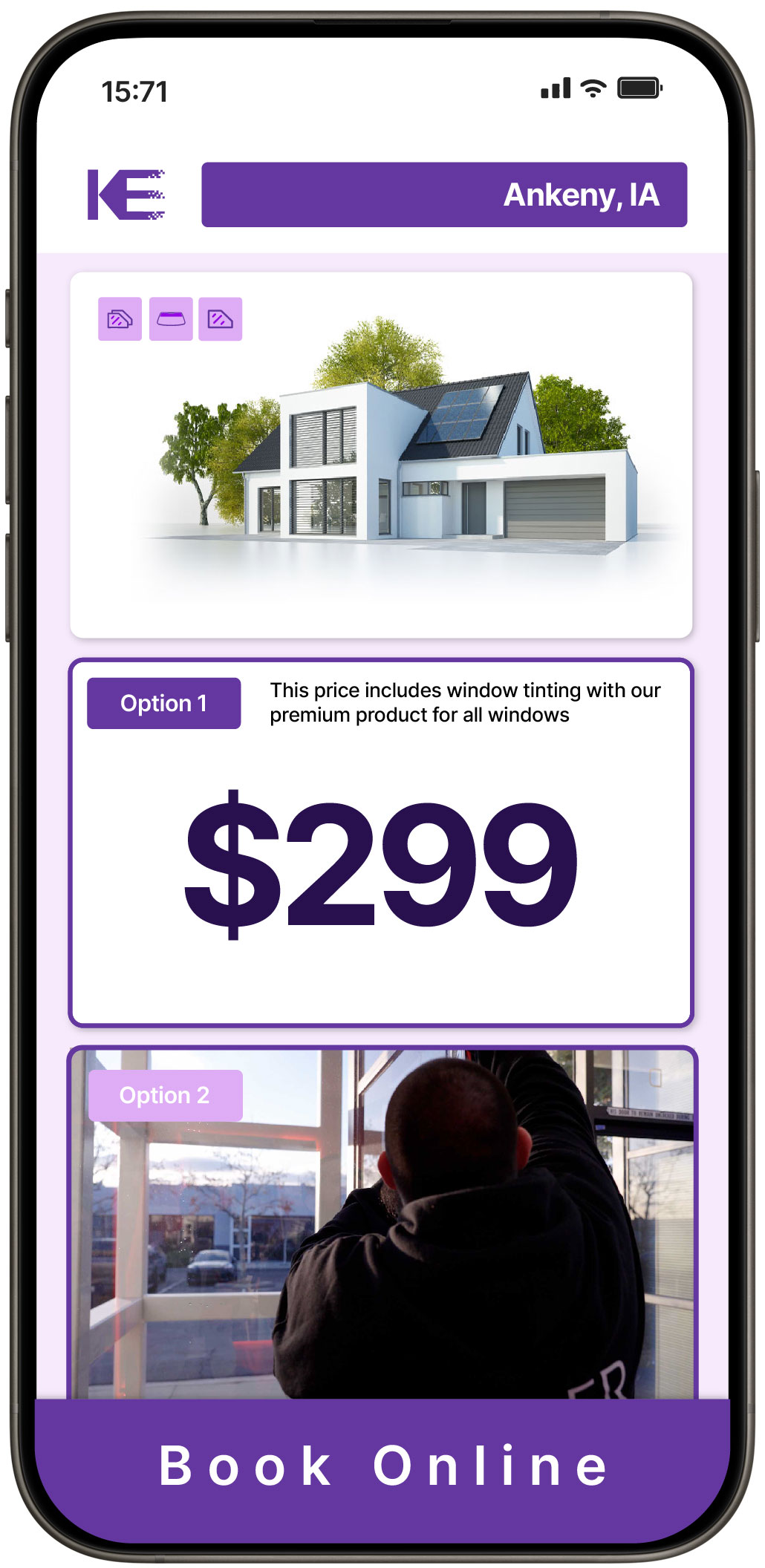 View Reasonable Home Window Tinting Rates in Ankeny, Iowa