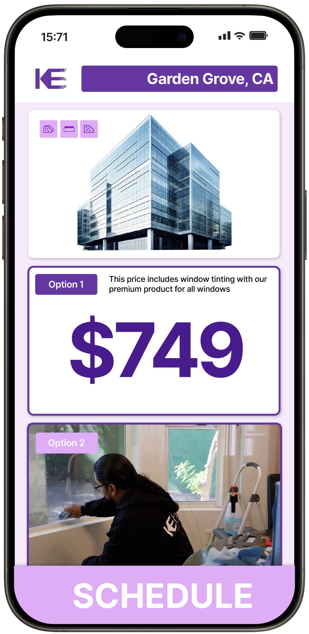 View Affordable Safety and Security Window Film Costs in Garden Grove, California