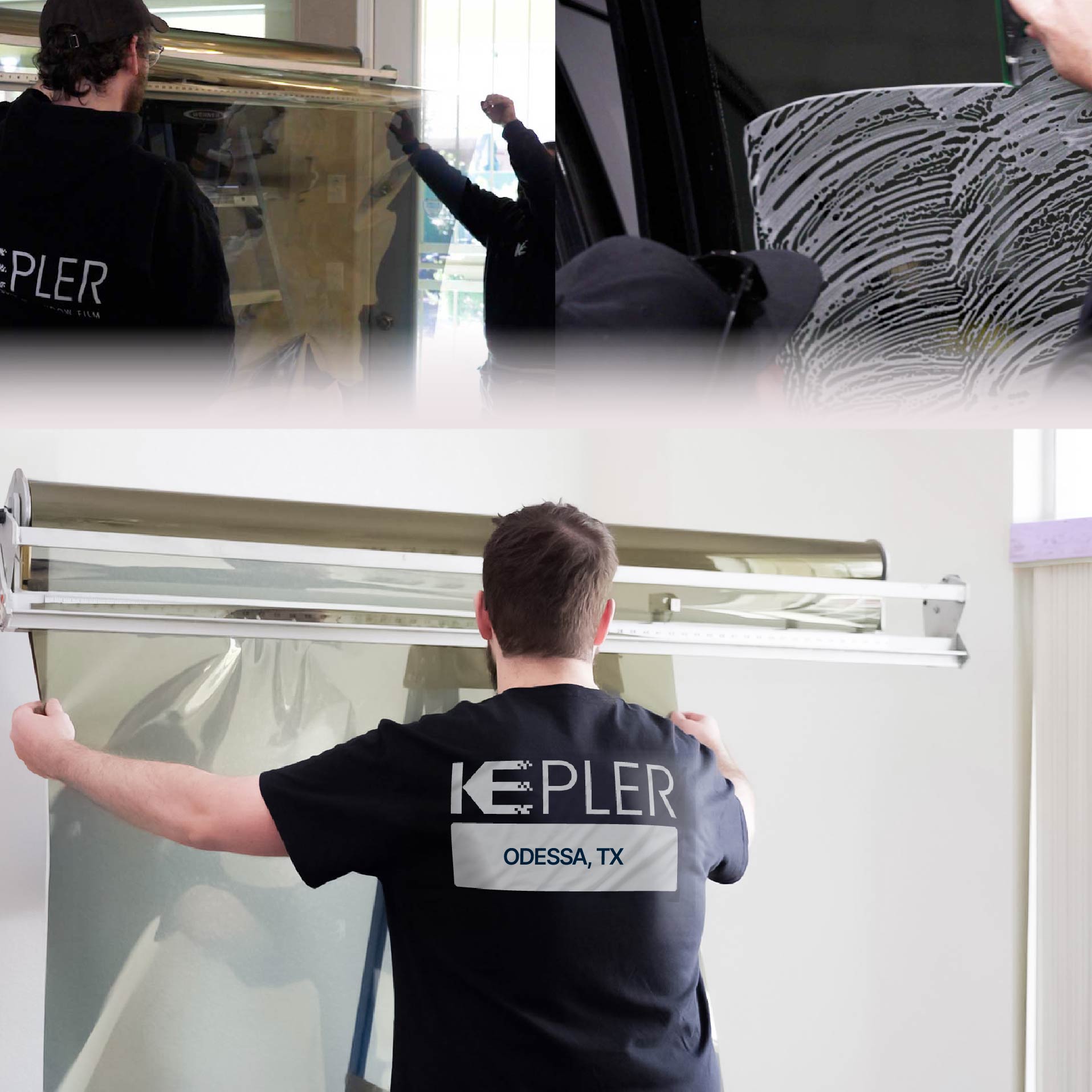 Kepler Specialist Installing Anti-Graffiti Film in Odessa, Texas