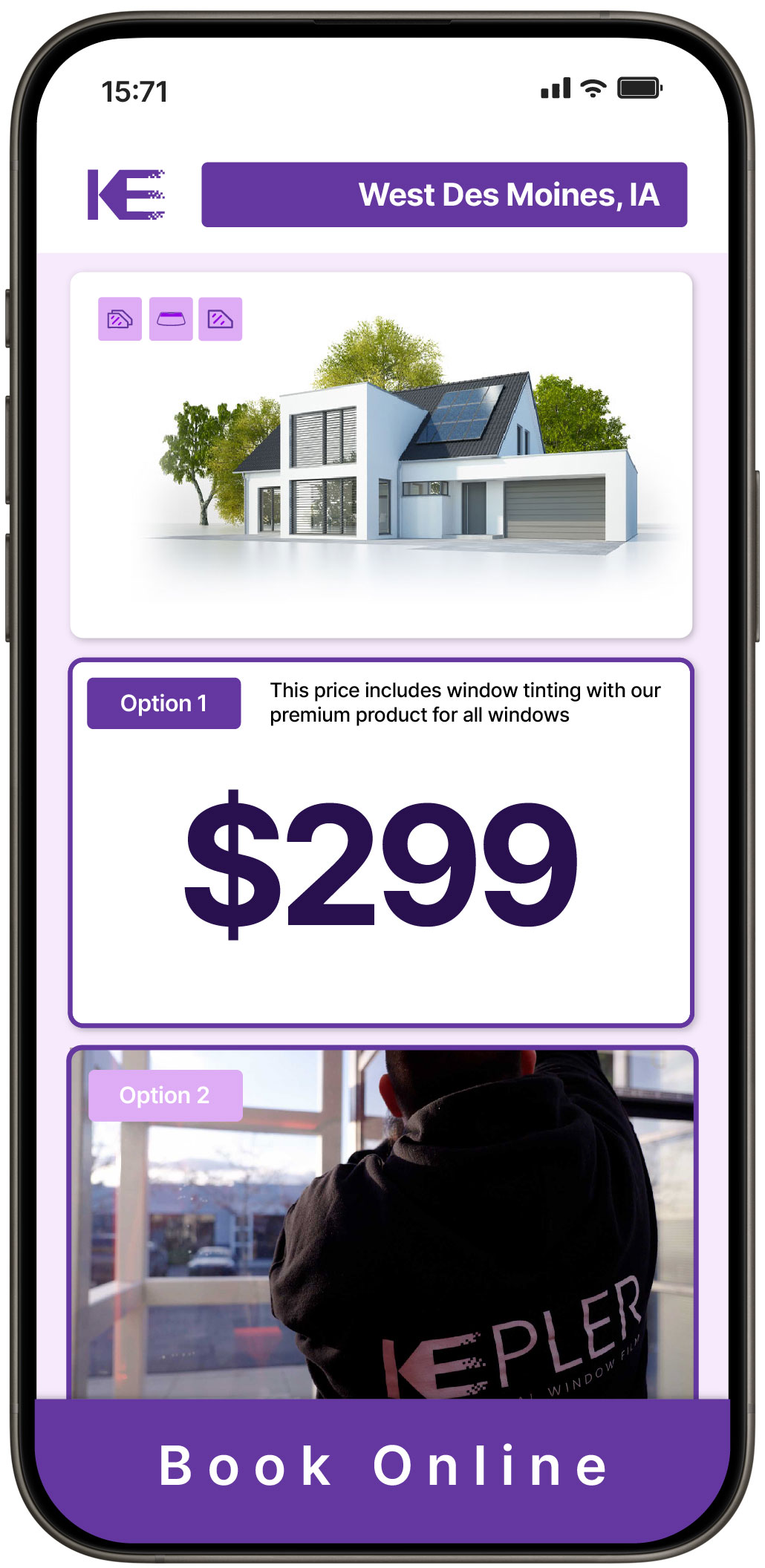 View Reasonable Home Window Tinting Rates in West Des Moines, Iowa