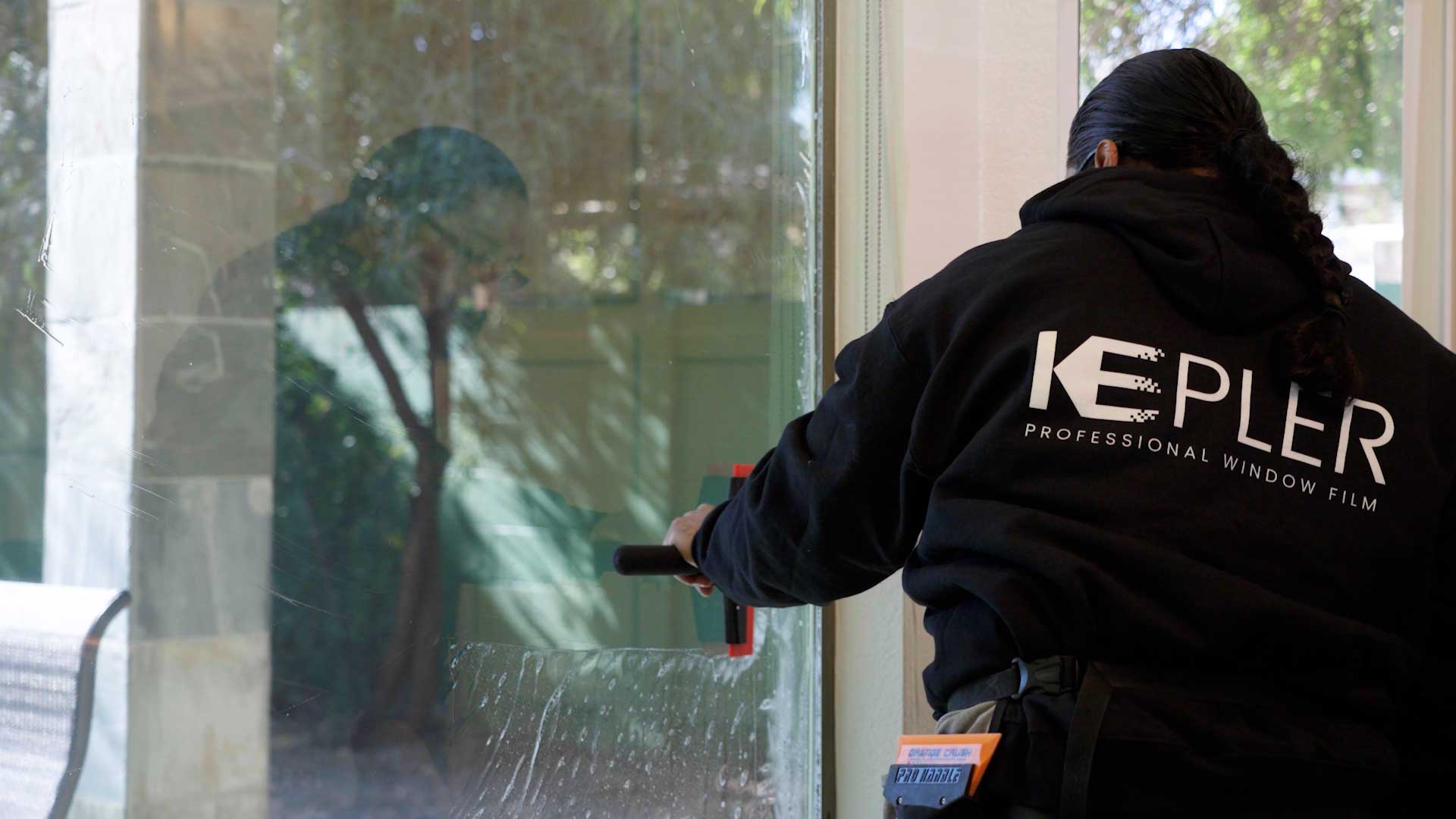 Expert House Window Film Installation in Mason City