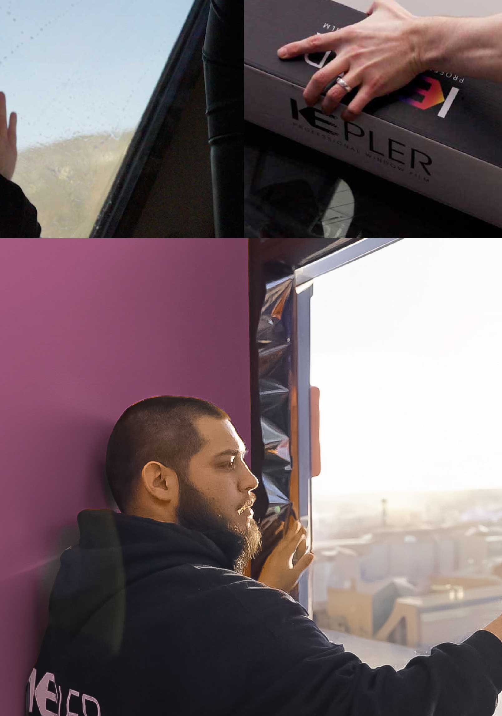 Kepler Specialist Installing Security Window Film in Oxnard California