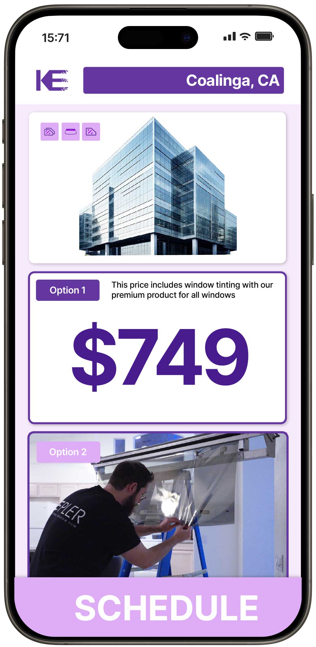 View Competitive Safety and Security Window Film Costs in Coalinga, California
