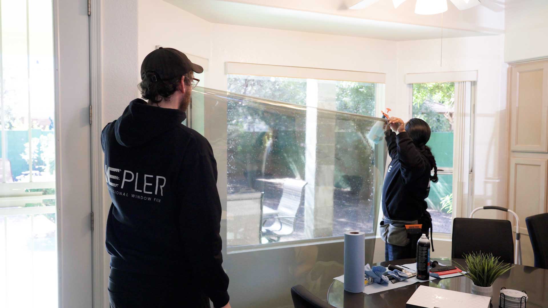Skilled Office Glass Safety Film Preparation in Delano