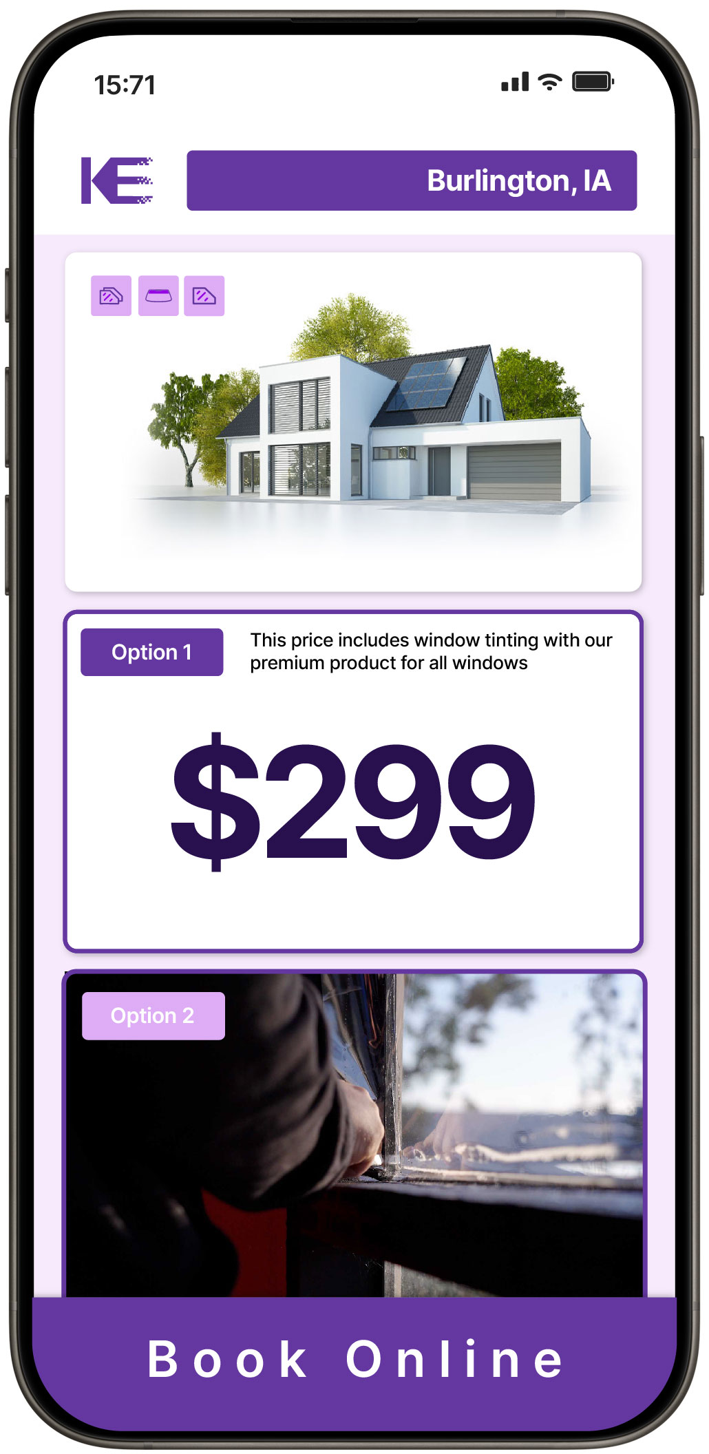 View Reasonable Home Window Tinting Costs in Burlington, Iowa