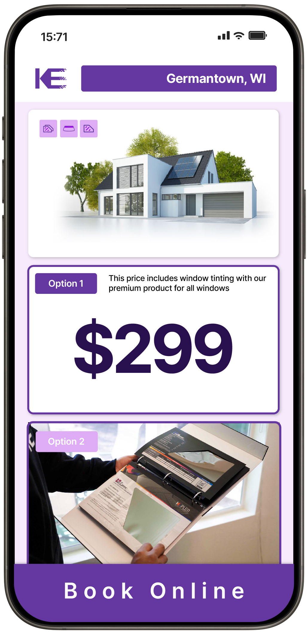 View Reasonable Home Window Tinting Rates in Germantown, Wisconsin