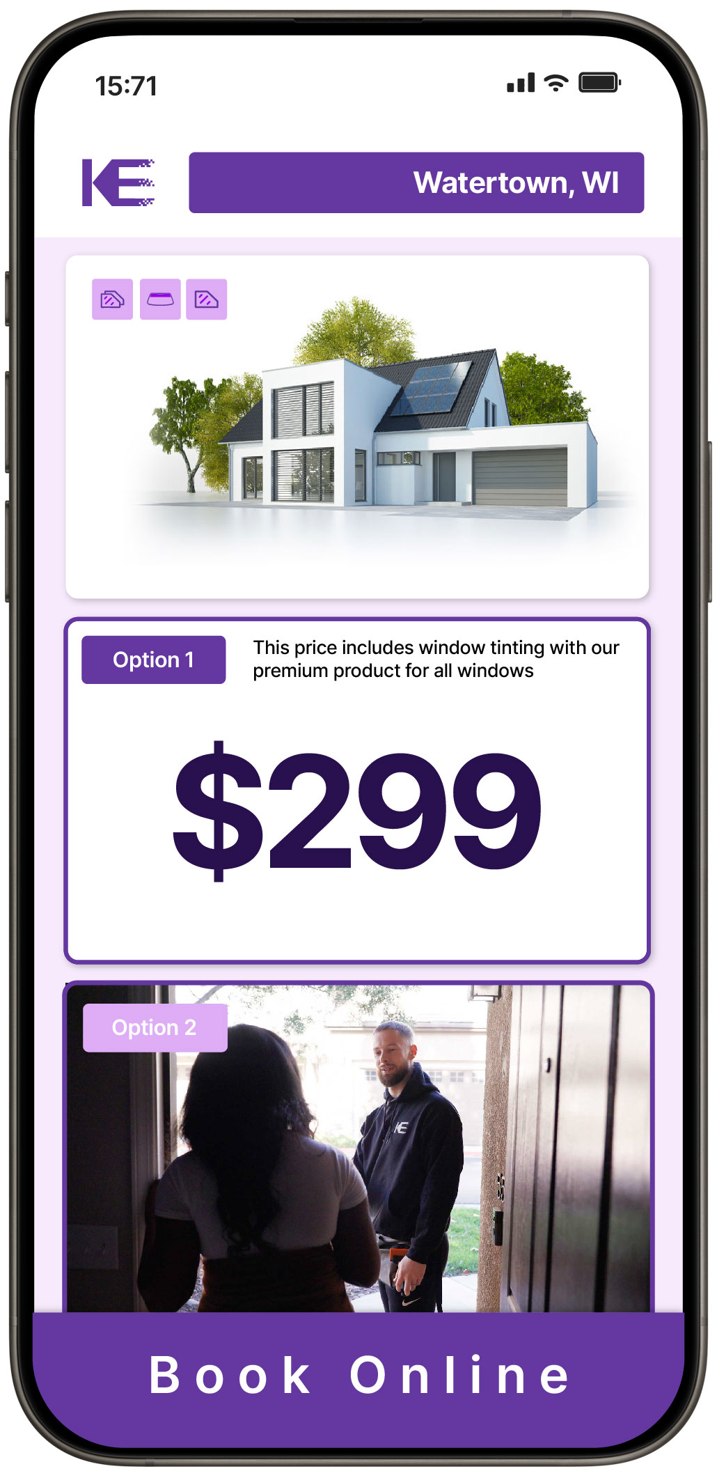 View Competitive Home Window Tinting Rates in Watertown, Wisconsin