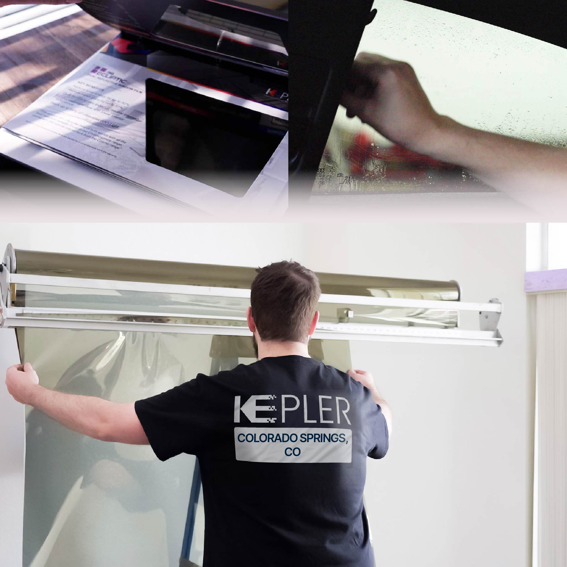 Kepler Specialist Installing Anti-Graffiti Film in Colorado Springs, Colorado