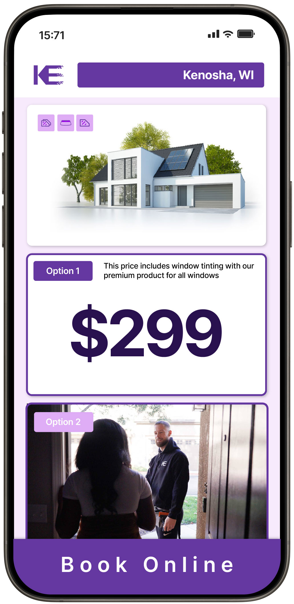 View Reasonable Home Window Tinting Rates in Kenosha, Wisconsin