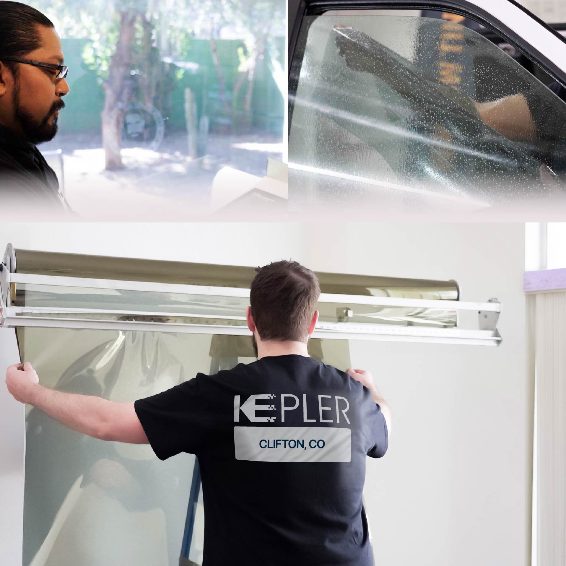 Kepler Specialist Installing Anti-Graffiti Film in Clifton, Colorado
