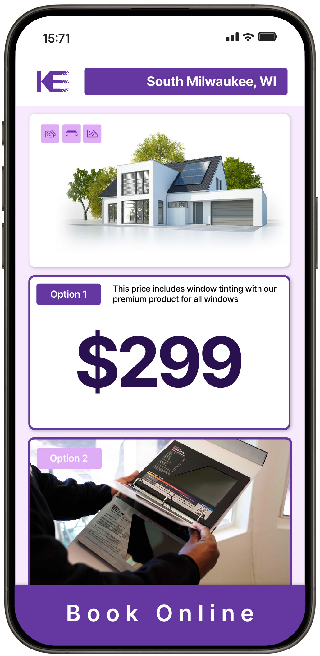 View Reasonable Home Window Tinting Rates in South Milwaukee, Wisconsin