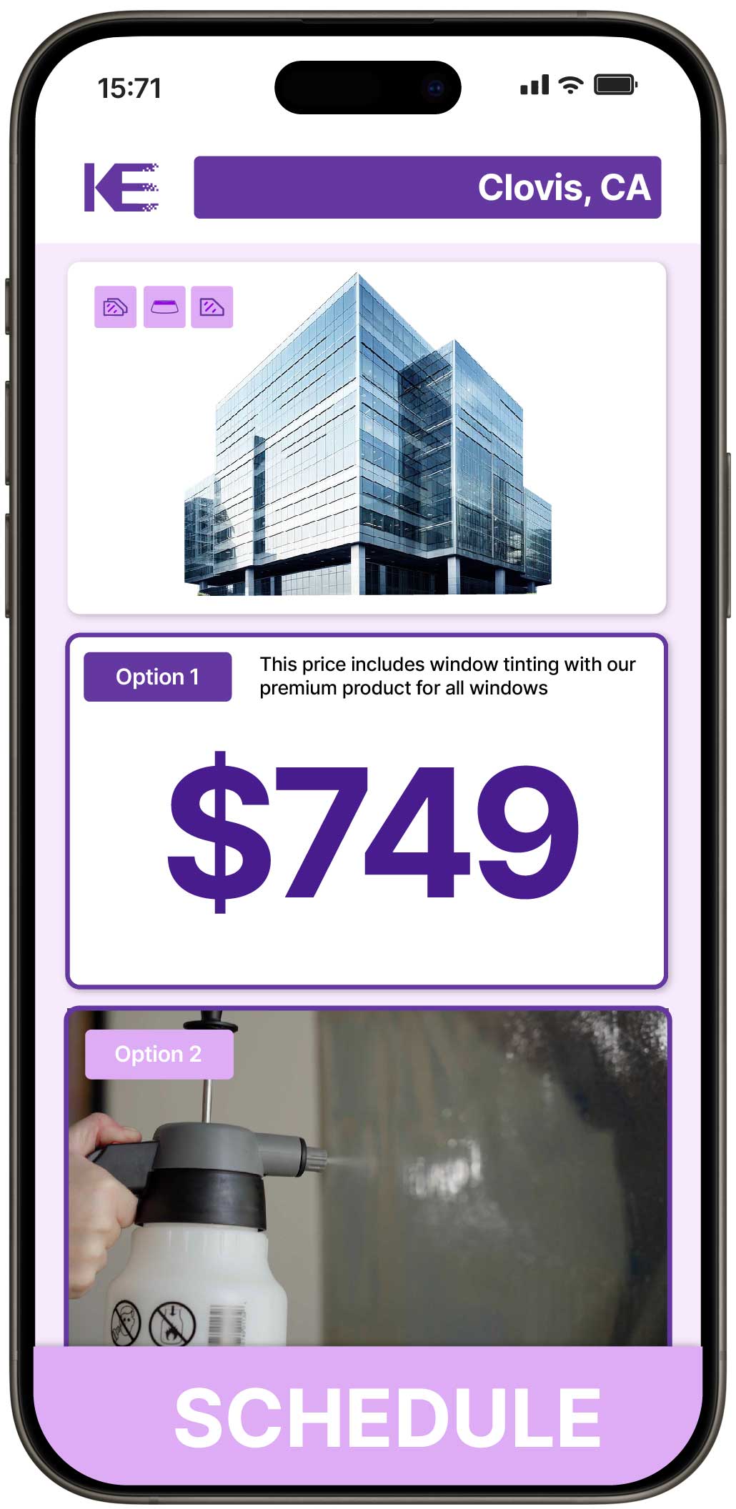 View Reasonable Safety and Security Window Film Rates in Clovis, California