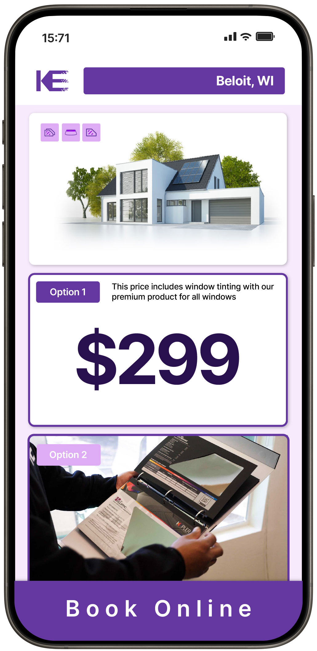 View Competitive Home Window Tinting Rates in Beloit, Wisconsin