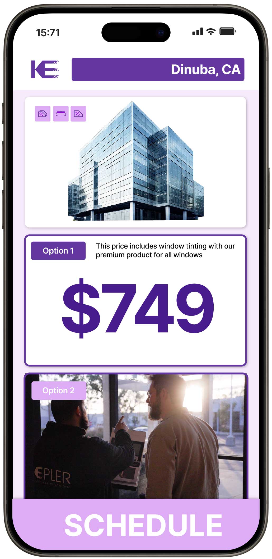 View Competitive Safety and Security Window Film Prices in Dinuba, California