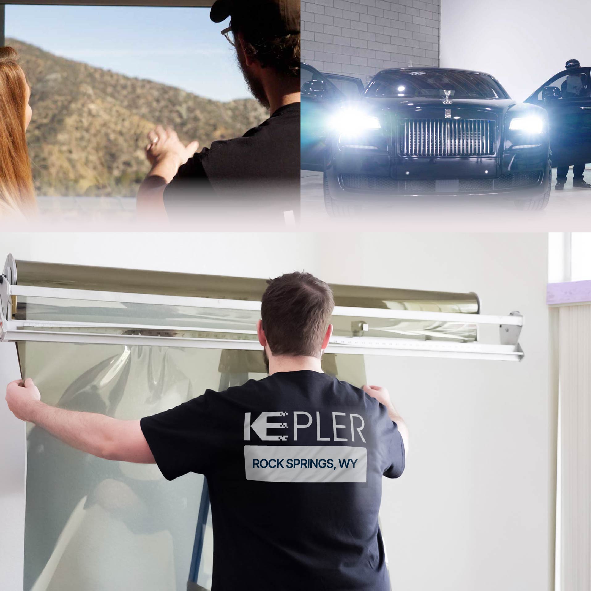 Kepler Specialist Installing Anti-Graffiti Film in Rock Springs, Wyoming