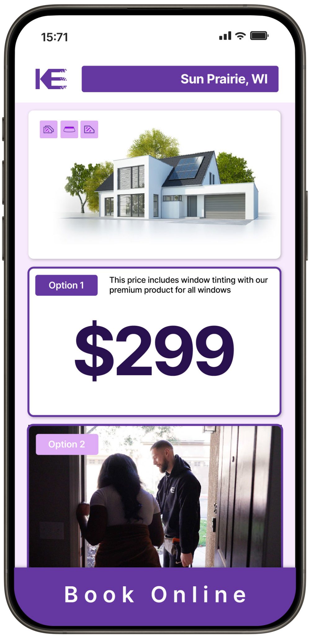 View Affordable Home Window Tinting Costs in Sun Prairie, Wisconsin
