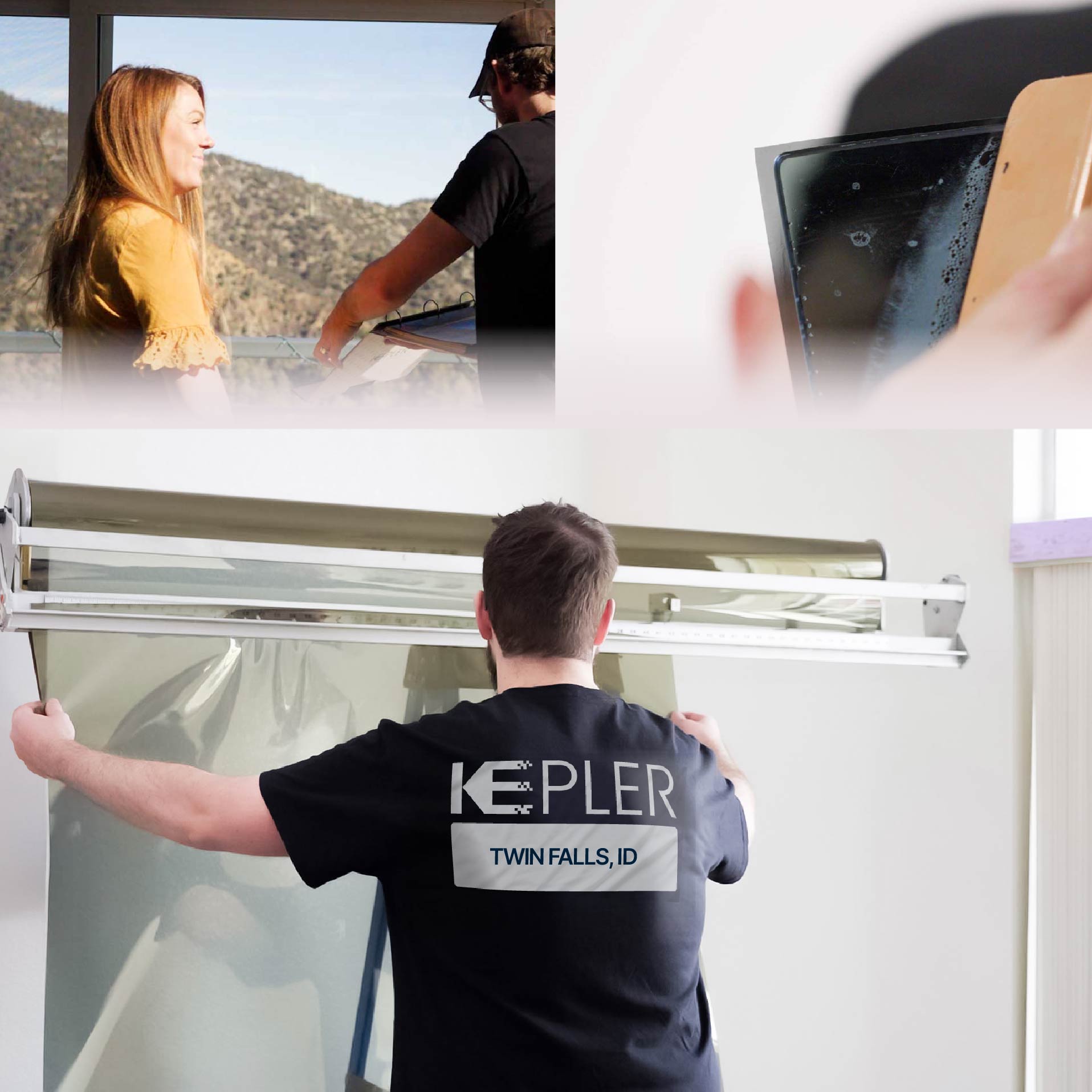 Kepler Specialist Installing Anti-Graffiti Film in Twin Falls, Idaho