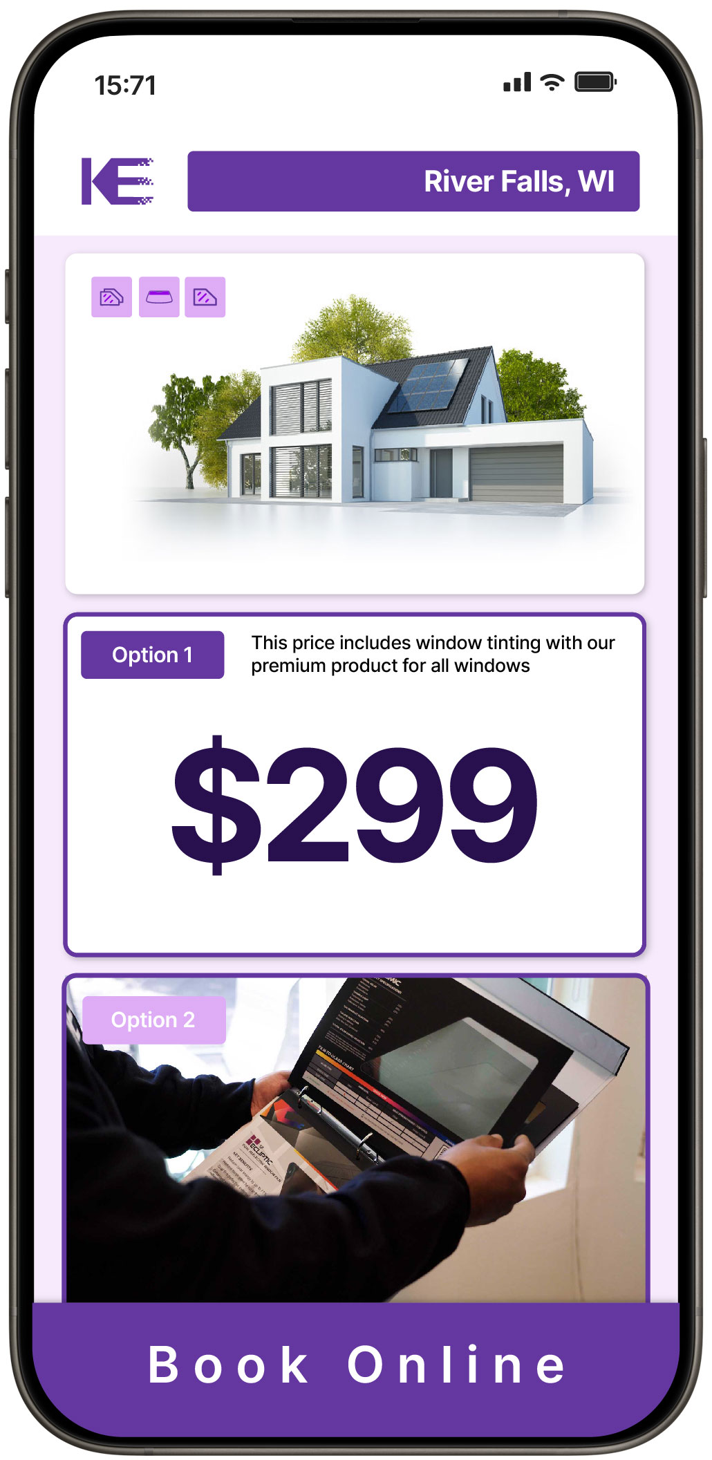 View Affordable Home Window Tinting Prices in River Falls, Wisconsin