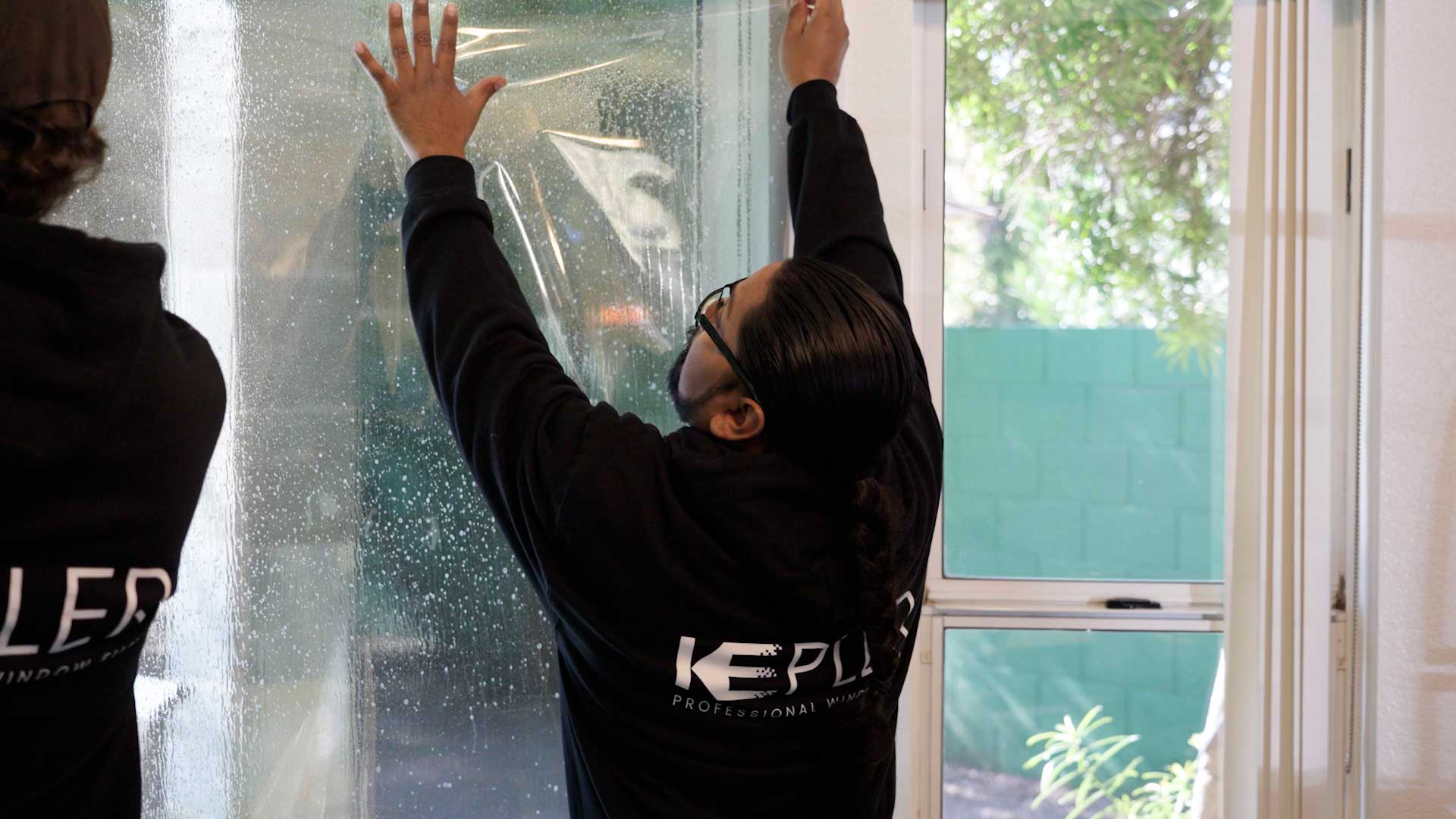 Professional Commercial Glass Safety Film Installation in Greenfield