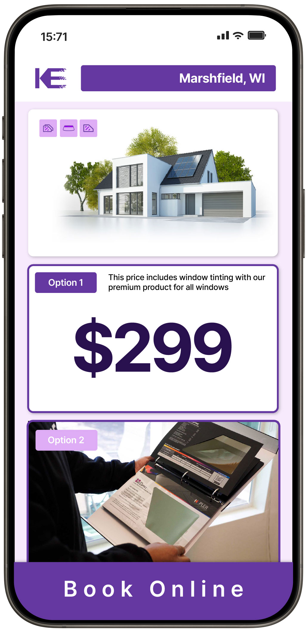 View Competitive Home Window Tinting Prices in Marshfield, Wisconsin