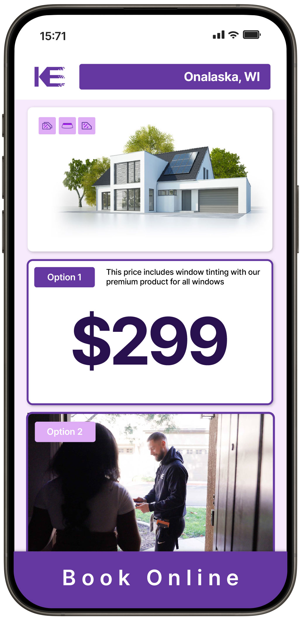 View Reasonable Home Window Tinting Rates in Onalaska, Wisconsin
